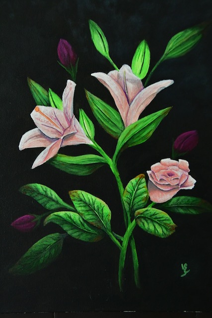 Lilies and The Rose