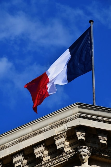 French Flag, Paris, France